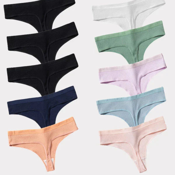 Kit 10 MaxComfort Antibacterial Culottes