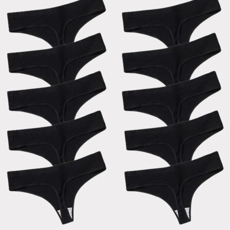 Kit 10 MaxComfort Antibacterial Culottes