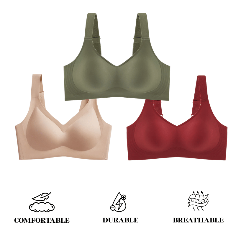 Kit 4 Lidia Premium Bra | Support and Comfort