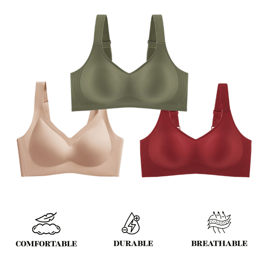 Kit 4 Lidia Premium Bra | Support and Comfort