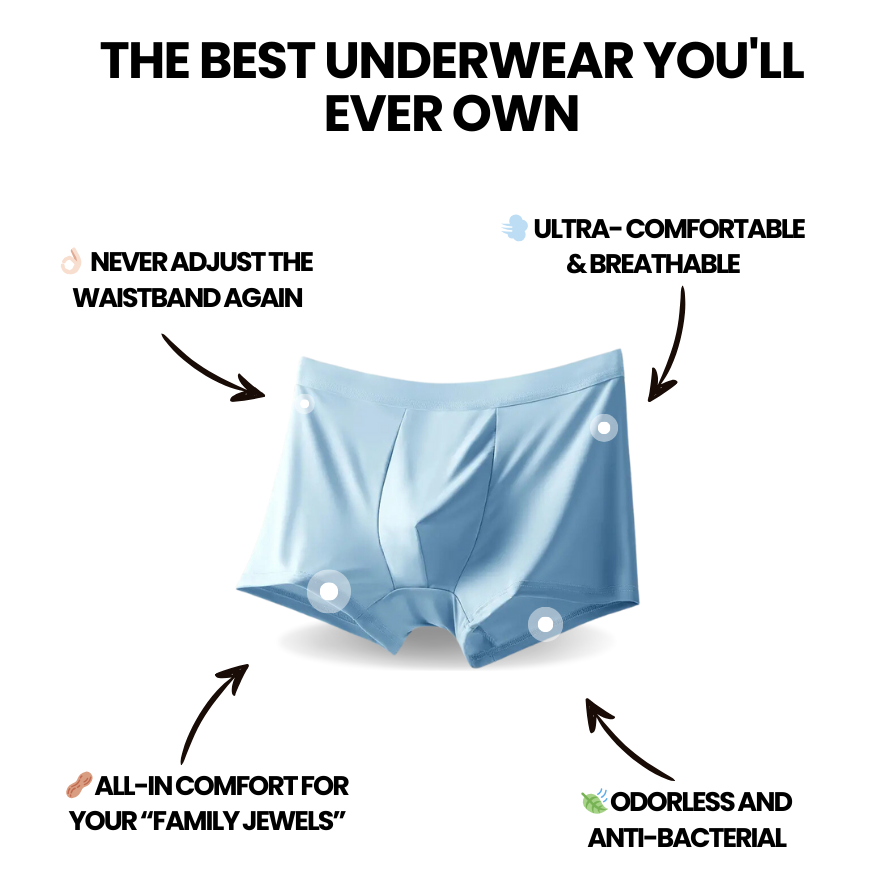 Kit 3 PACK ULTRA-THIN SEAMLESS BOXER SHORTS