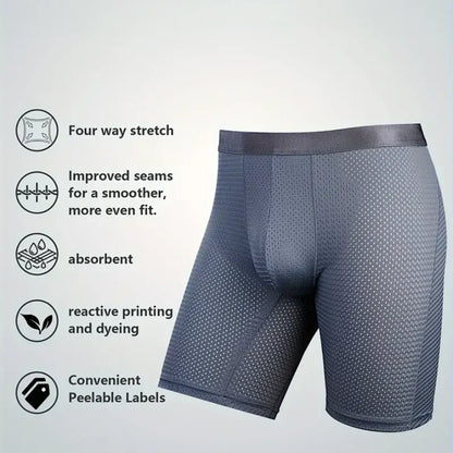 Kit 4 Long Boxers Shorts | Norvex