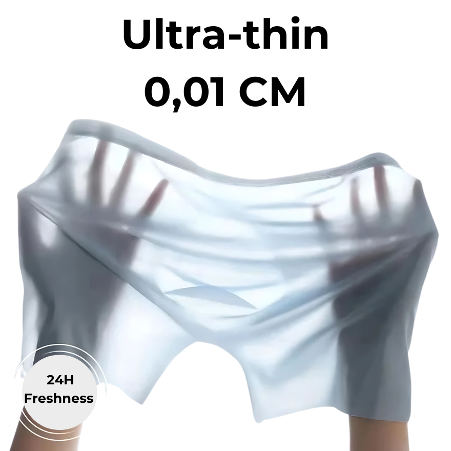Kit 3 PACK ULTRA-THIN SEAMLESS BOXER SHORTS