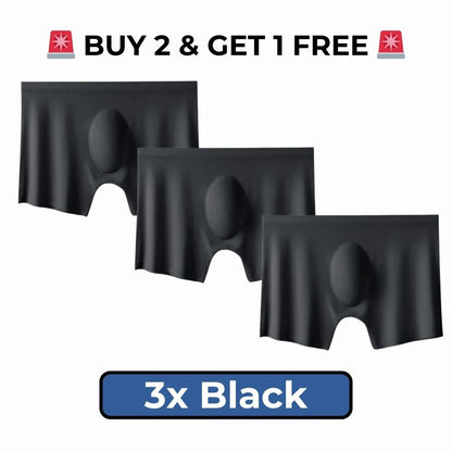 Kit 3 PACK ULTRA-THIN SEAMLESS BOXER SHORTS